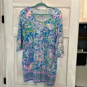Women's Multicolor Swim Cover-Up- Lilly Pulitzer size L
